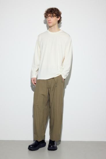 スムースタッチ長袖トップス 詳細画像