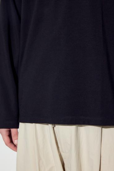 スムースタッチ長袖トップス 詳細画像