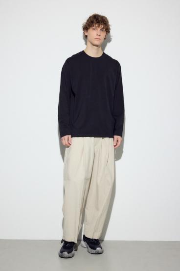 スムースタッチ長袖トップス 詳細画像