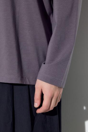 スムースタッチ長袖トップス 詳細画像