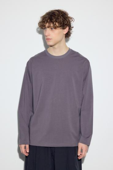 スムースタッチ長袖トップス 詳細画像