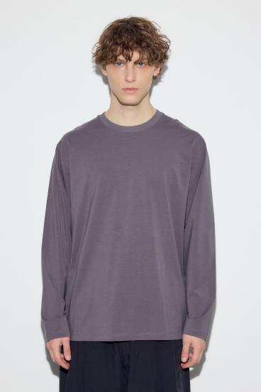 スムースタッチ長袖トップス 詳細画像