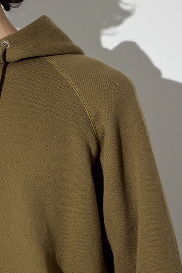 裏毛ジップアップパーカー 詳細画像