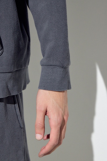 裏起毛ワイドフーディー 詳細画像