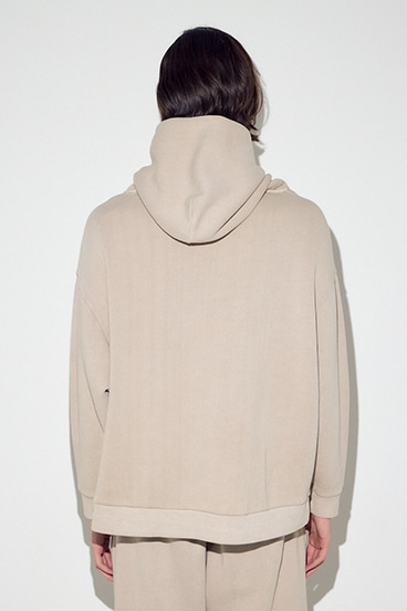 裏起毛ワイドフーディー 詳細画像