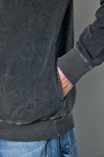 ソフトパイルジップアップフーディー 詳細画像