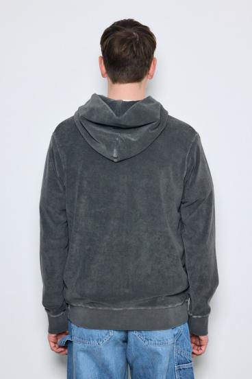 ソフトパイルジップアップフーディー 詳細画像