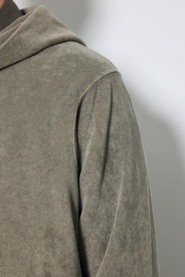 ソフトパイルジップアップフーディー 詳細画像