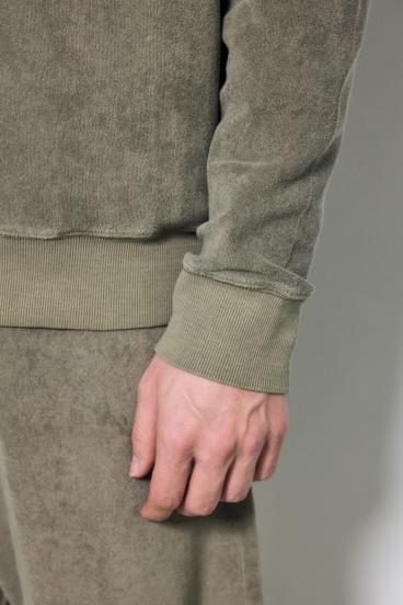 ソフトパイルジップアップフーディー 詳細画像