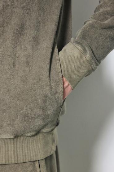 ソフトパイルジップアップフーディー 詳細画像