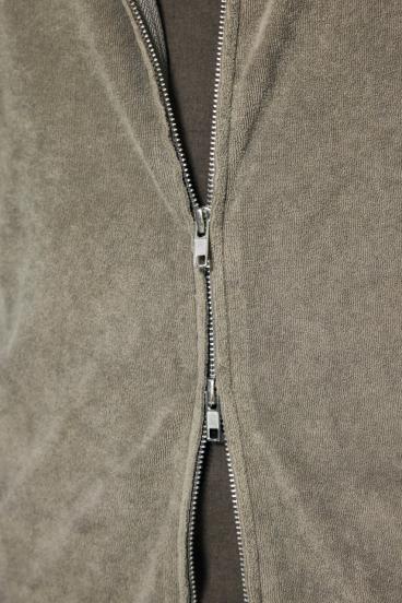 ソフトパイルジップアップフーディー 詳細画像