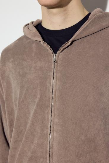 ソフトパイルジップアップフーディー 詳細画像