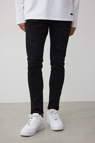 AZUL DENIM リペアスキニー