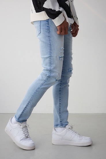 AZUL DENIM リペアスキニー