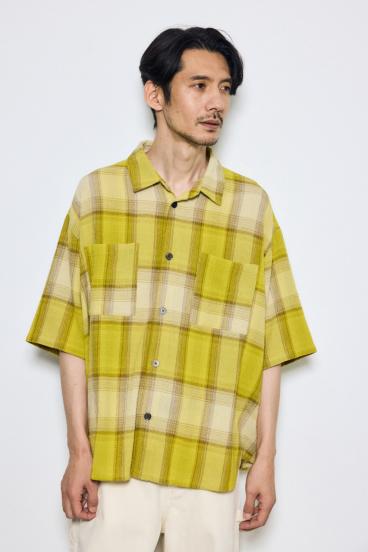 チェック半袖SH 詳細画像