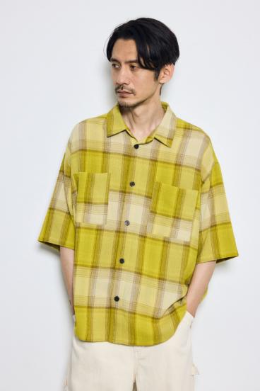 チェック半袖SH 詳細画像