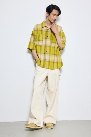 チェック半袖SH 詳細画像