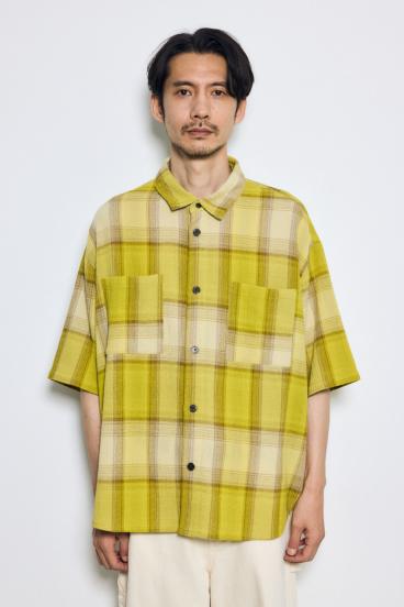チェック半袖SH 詳細画像