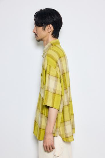 チェック半袖SH 詳細画像
