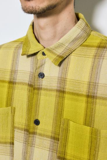 チェック半袖SH 詳細画像