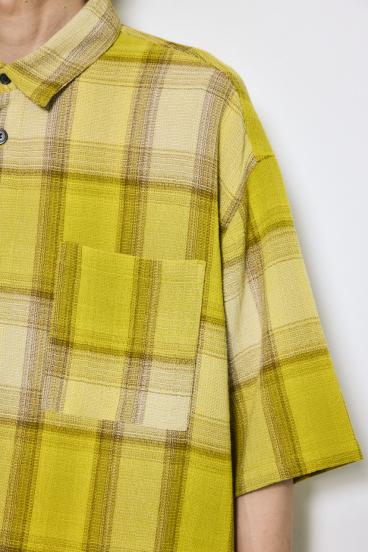 チェック半袖SH 詳細画像