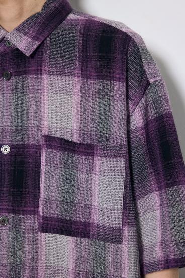 チェック半袖SH 詳細画像