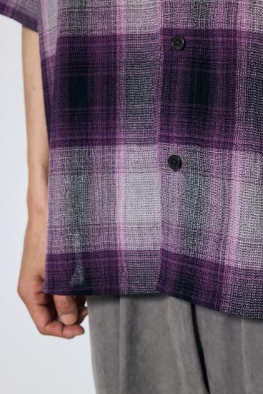 チェック半袖SH 詳細画像