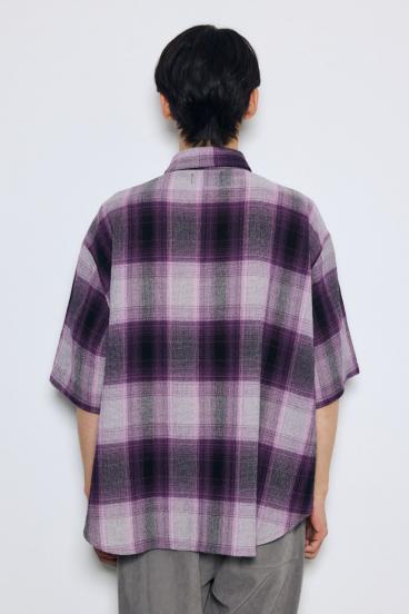 チェック半袖SH 詳細画像