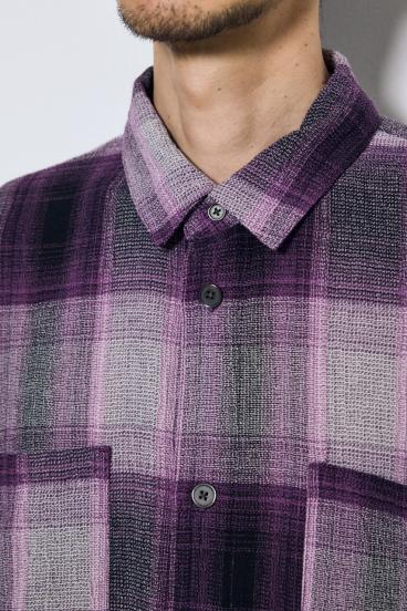 チェック半袖SH 詳細画像