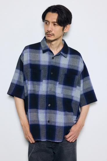 チェック半袖SH 詳細画像