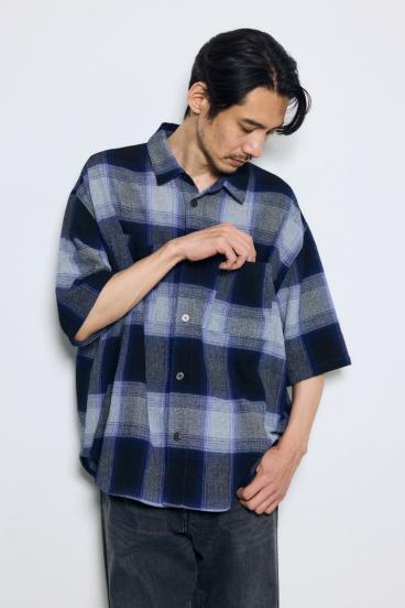 チェック半袖SH 詳細画像