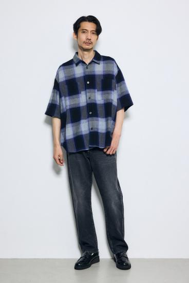 チェック半袖SH 詳細画像