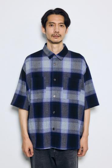 チェック半袖SH 詳細画像