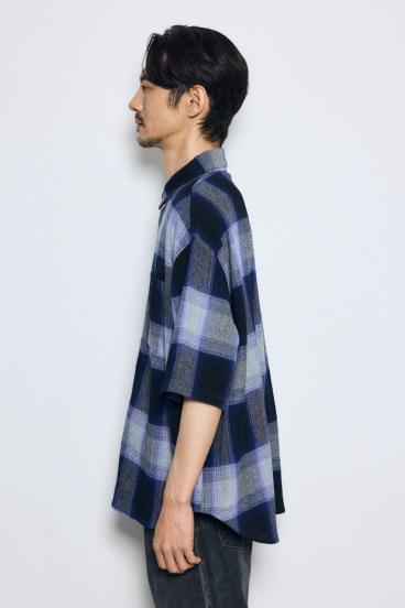 チェック半袖SH 詳細画像