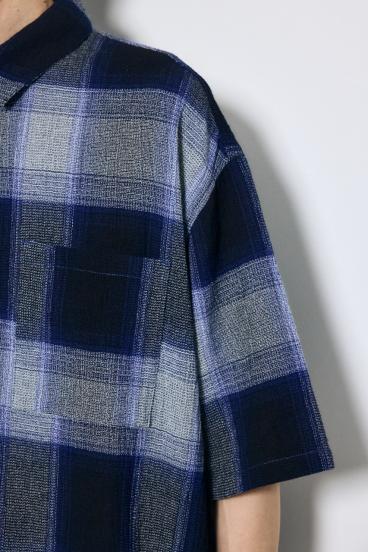 チェック半袖SH 詳細画像