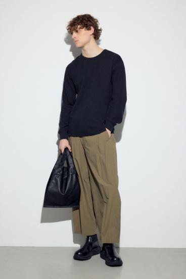 合皮ショッピングバッグ 詳細画像