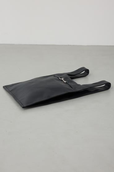 合皮ショッピングバッグ 詳細画像