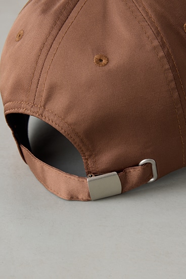 【SS先行アイテム】サテンロゴキャップ 詳細画像