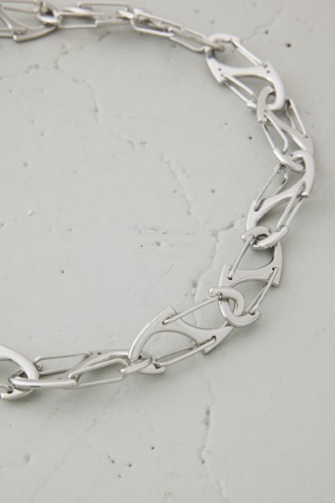 ツイストスパインネックレス 詳細画像