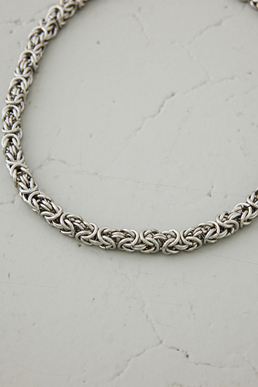 スパイラルノットネックレス 詳細画像