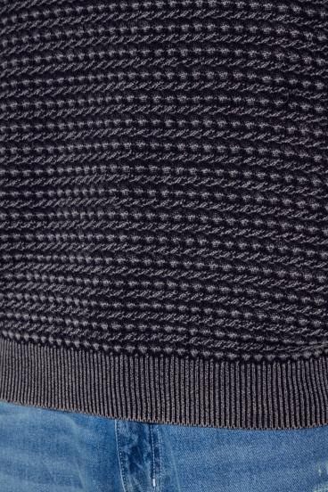 ヴィンテージウォッシュニットポロ 詳細画像