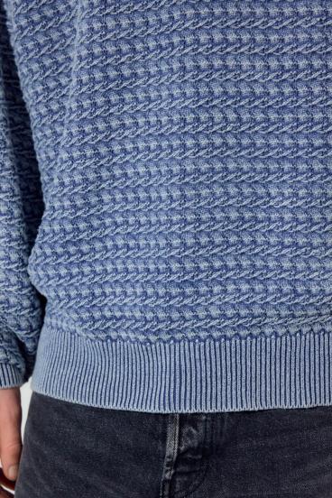 ヴィンテージウォッシュニットポロ 詳細画像