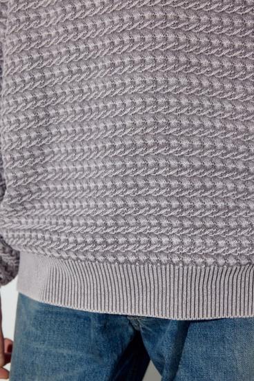 ヴィンテージウォッシュニットポロ 詳細画像