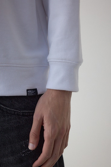 フェイドプリントスウェットトップス 詳細画像