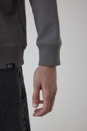 フェイドプリントスウェットトップス 詳細画像