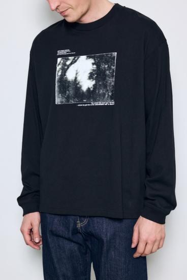 FOREST グラフィック長袖Tシャツ