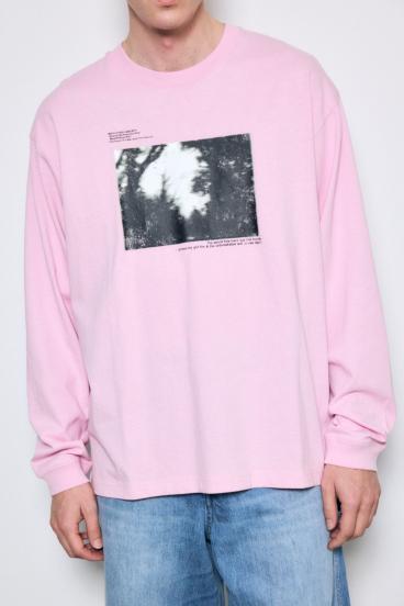 FOREST グラフィック長袖Tシャツ