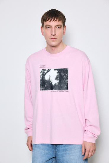 FOREST グラフィック長袖Tシャツ