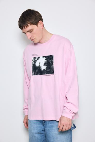 FOREST グラフィック長袖Tシャツ 詳細画像