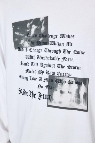 袖ロゴ長袖Tシャツ 詳細画像